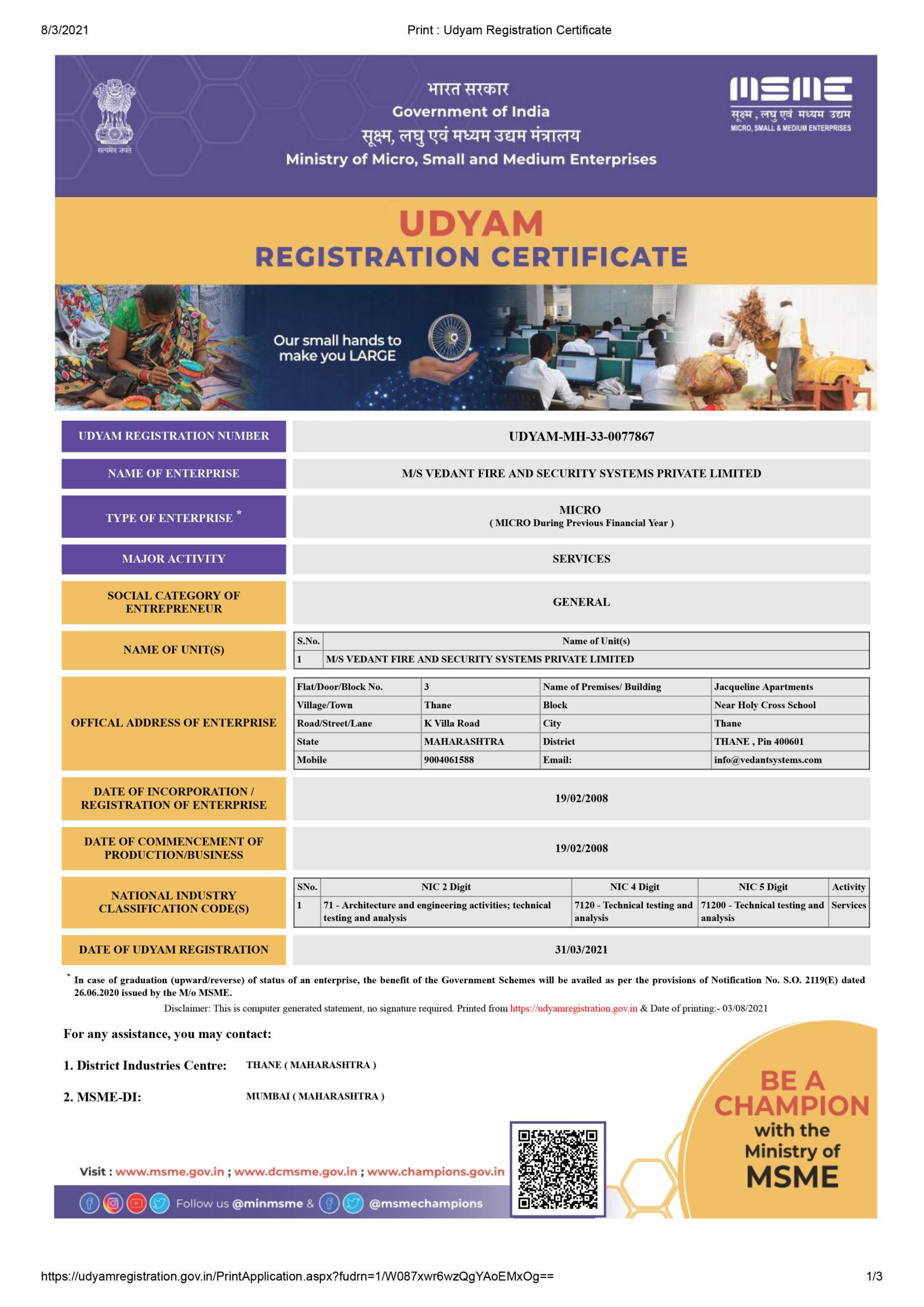 MSME-VEDANT FIRE (2)